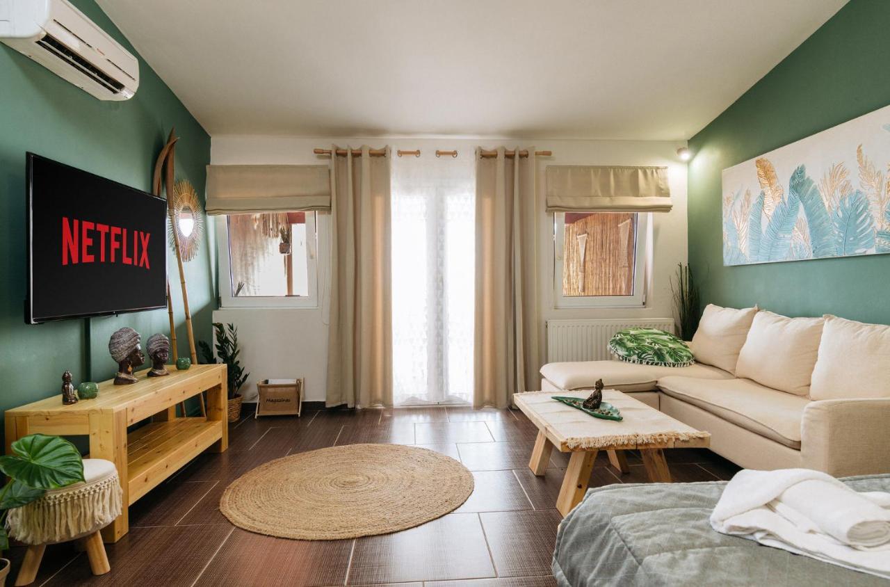 Boho Sea View Studio Plános Extérieur photo