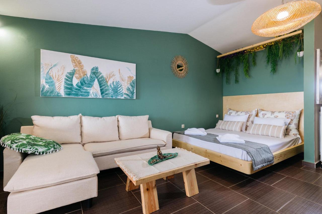 Boho Sea View Studio Plános Extérieur photo